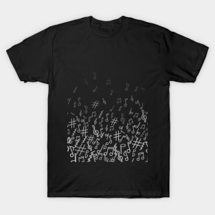 wonderful musical notes T-Shirt